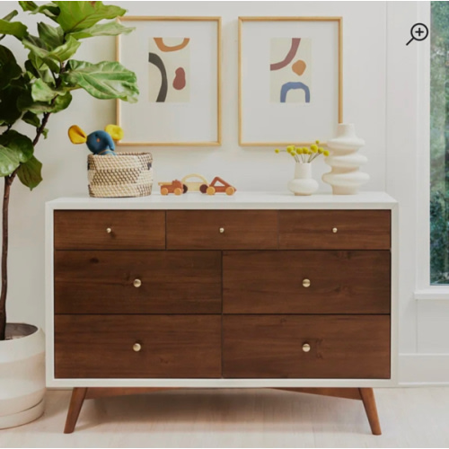 babyletto Palma 7-Drawer Assembled Double Dresser | Wayfair