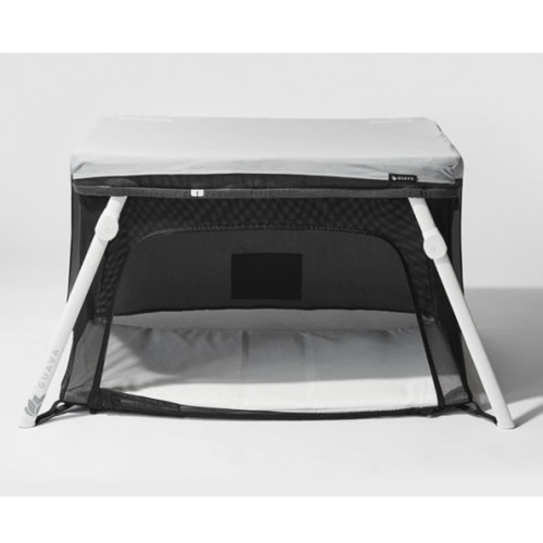 Lotus Crib Fun Shade: Pack & Play Crib Shade/Sun Cover for the Lotus – Guava Family | Color: Gray