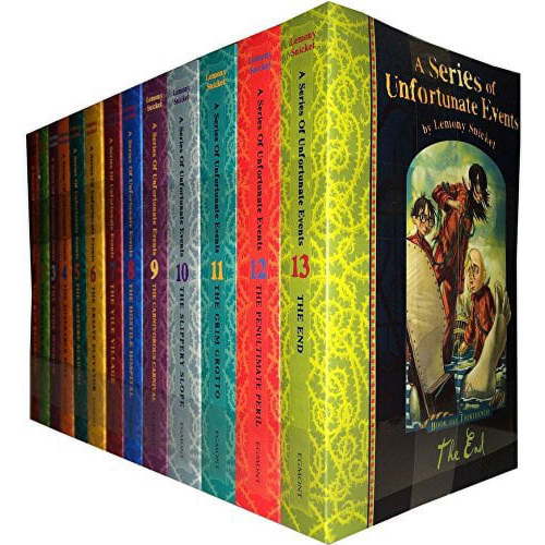 Lemony Snicket A Series Of Unfortunate Events Complete Collection 13 Children Books Set