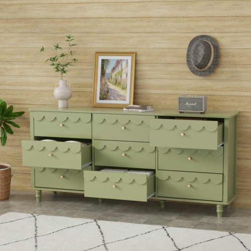 9 - Drawer 63.1"W Dresser