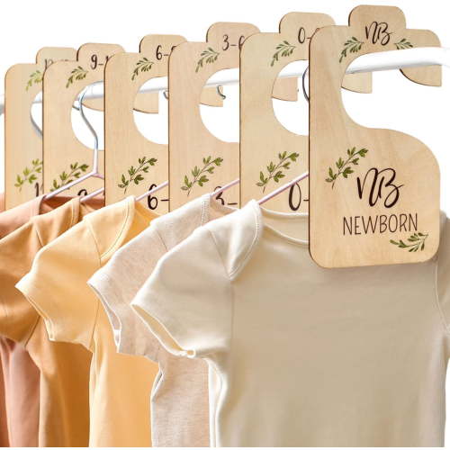 LZLINGMEI 8PCS Beautiful Closet Dividers,Hanger Dividers Easily Organize Your Little Girls or Boys Room