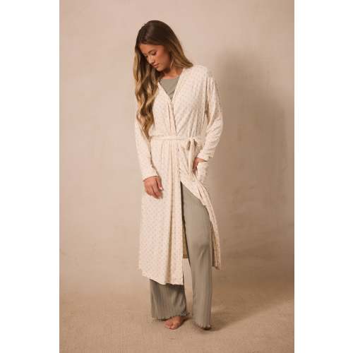 Blush Floret Robe