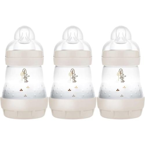 MAM 160 ml Anti Colic Bottle (3-Pack) (Gold)