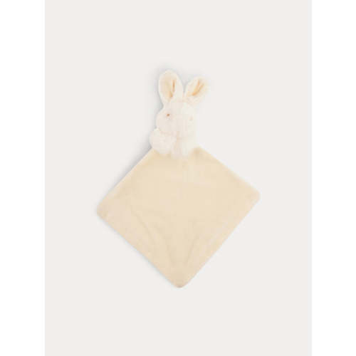 Baby Faux Fur Rabbit Toy milk white