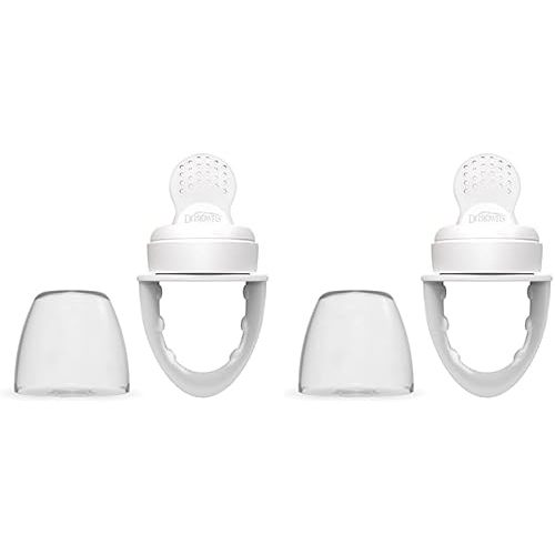Dr. Brown's Designed to Nourish, Fresh Firsts Silicone Feeder, Grey, One Size (Pack of 2)