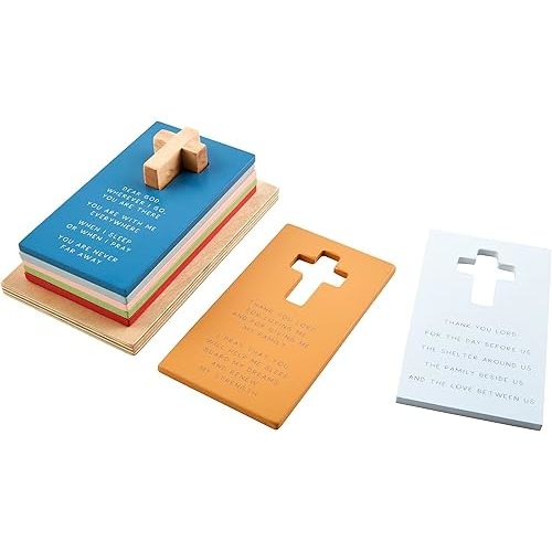 Mud Pie Prayer Stacker Puzzle, 5 3/4" x 3 1/2"