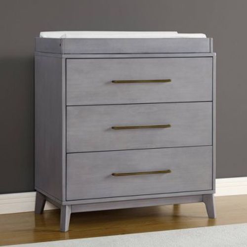 Delta Children Spencer 3 Drawer Dresser with Changing Topper
