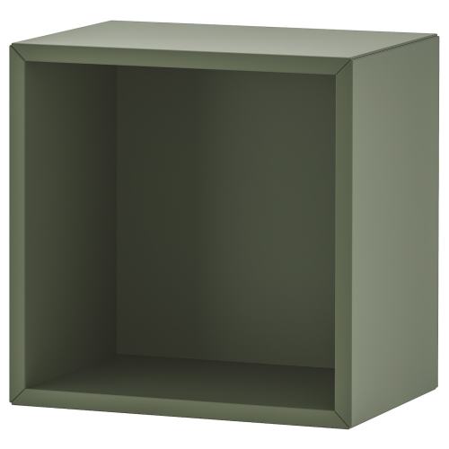 EKET Cabinet - gray-green 13 3/4x9 7/8x13 3/4 "
