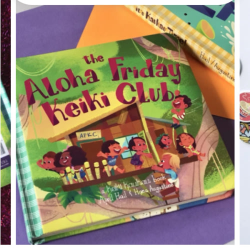 Aloha Friday Keiki Club Book by Keiki Kaukau | cribhawaii.com