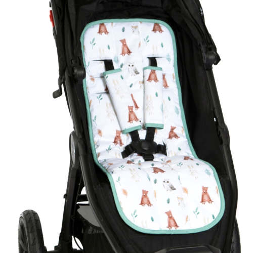All4Ella Universal Pram Liner - Forest Friend
