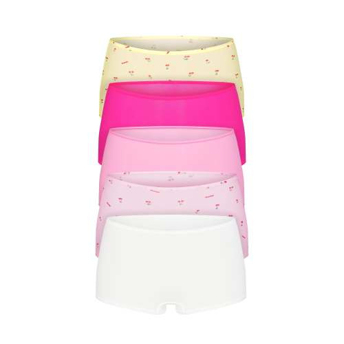 FITS EVERYBODY BOY SHORT 5-PACK | CHERRY PRINT MULTI