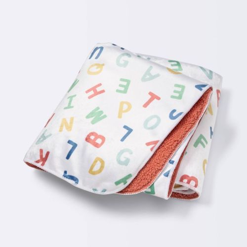 Alphabet Blanket - Cloud Island™ - Coral