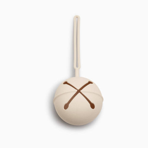 AEIOU Silicone Pacifier Pouch - Oat