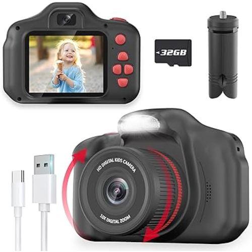 Yoophane Upgrade Digital Selfie Camera,Christmas Birthday Gifts for Kids Boys Girls,2.4 Inch Toys for Kids 3-12 Year Old 1080P Video Recorder with Flash
