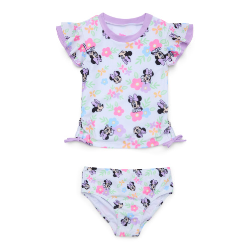 Character Toddler Girl Tankini Swimsuit, Two-Piece, Sizes 12M - 5T