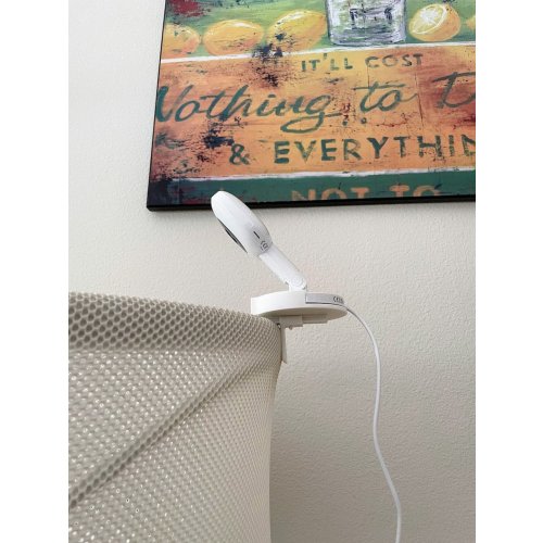 Adjustable Nanit Mount for Travel, Bassinets, Cribs, Pack n Plays, SNOO to Clip Nanit Pro Flex Stand