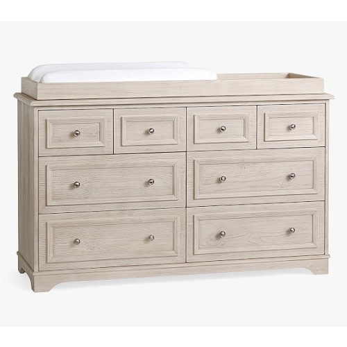 Fillmore Extra Wide Changing Table Dresser & Topper | Pottery Barn Kids