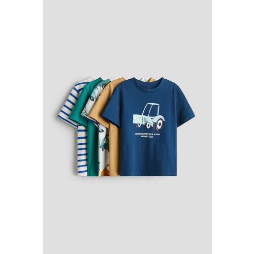 5-PACK COTTON T-SHIRTS