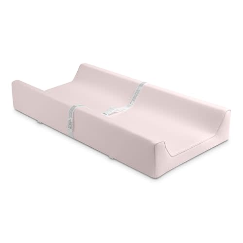 Bellini Premium Contour Changing Pad with Removable Washable Knit Cover, Waterproof, Made with Sustainable Materials, JPMA-Certified, Pink