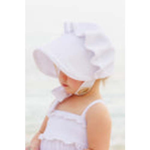 Beaufort Bonnet - White Searsucker