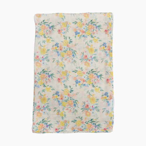Loulou Lollipop Muslin Swaddle - Floral Bouquet