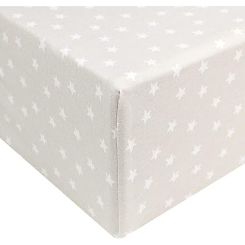 Premium Fitted Knit Crib Sheet/Toddler Sheet Twinkle by Copper Pearl