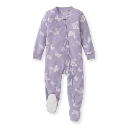Flutterflies polarbee™ Repreve® Fleece Pajamas – Burt's Bees Baby