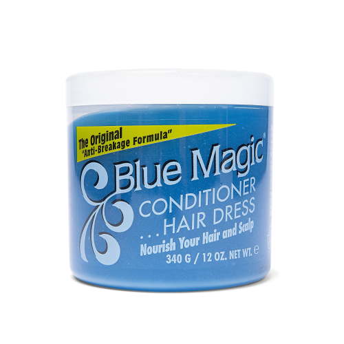 Blue Magic Conditioner and Hair Dress, Anti-Breakage, Scalp Health, 12.0 OZ
