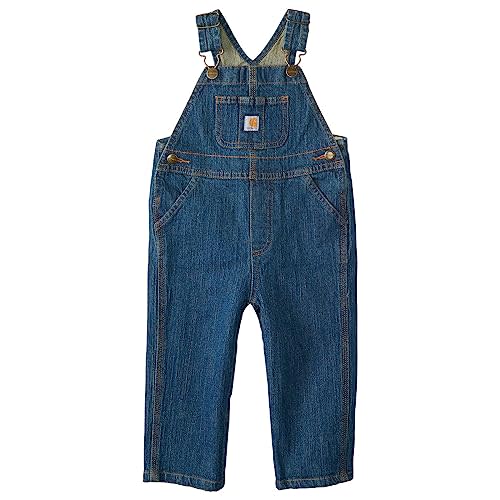 Carhartt Boys' Jean Denim Bib Overalls
