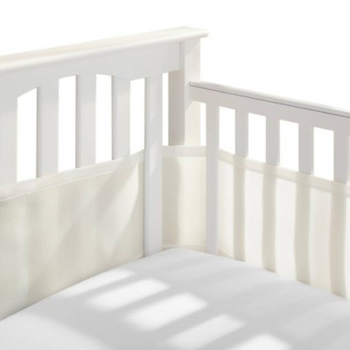Breathablebaby Breathable Mesh Crib Liner - Classic Collection - Ecru