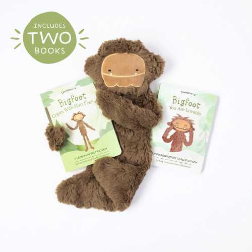 Bigfoot Plush & Kids Books on Self-Esteem | Slumberkins