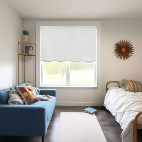 Symple Stuff Beaman Cordless Blackout Window Roller Shade & Reviews | Wayfair