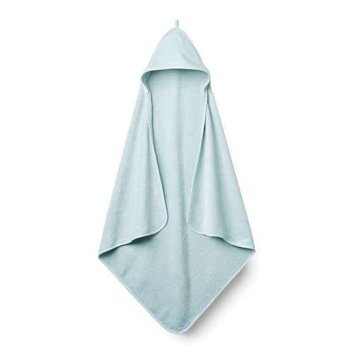 Baby Hooded Towel – Organic Cotton Baby Bath Towels – Baby Towels, Baby Bath Towels for Baby Boy, Baby Girl, 32" x 32" Super-Soft and Absorbent Baby Towels for Newborn (Baby Blue)