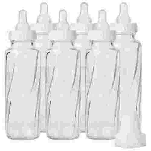 Evenflo 6 Pack Classic Glass Bottle, 4-Ounce