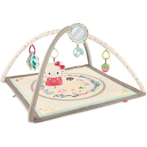 Fisher-Price Sanrio Hello Kitty my melody Baby Musical Deluxe Gym Play Mat Japan