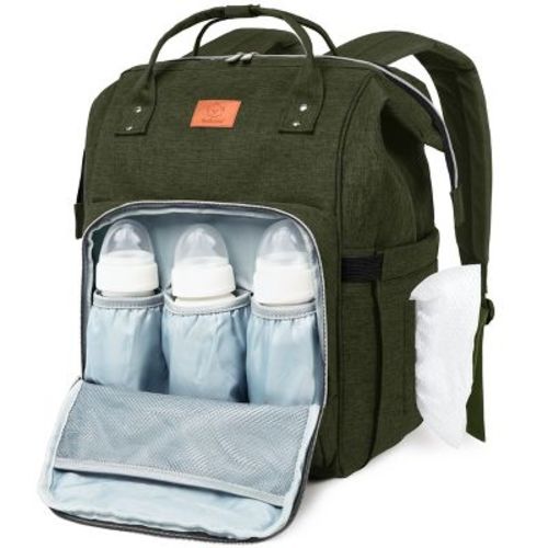 KeaBabies Original Diaper Bag Backpack, Multi Functional, Water-resistant, Large Baby Bags for Girls, Boys