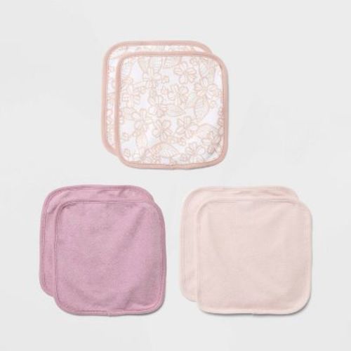 Baby 6pk Washcloth Set - Cloud Island™ Pink