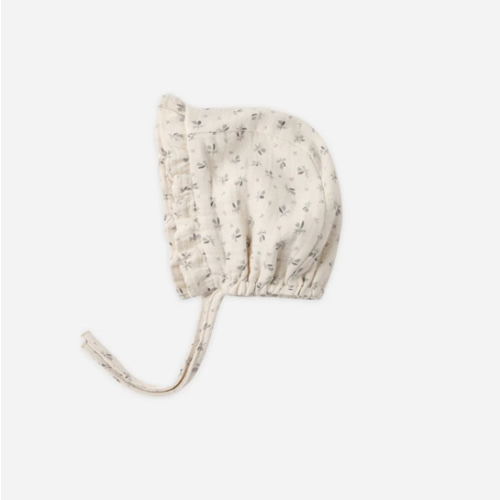 Woven Ruffle Bonnet || Bluebell – Quincy Mae