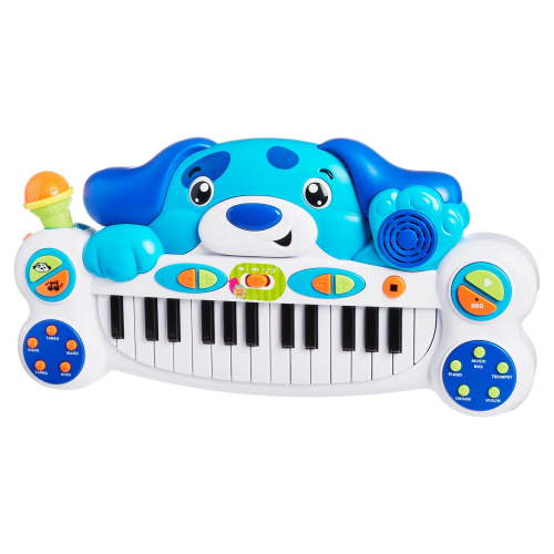 Spark Create Imagine Rolo's Keyboard Musical Instrument Toy, Baby and Toddler Toys, Ages 24m+