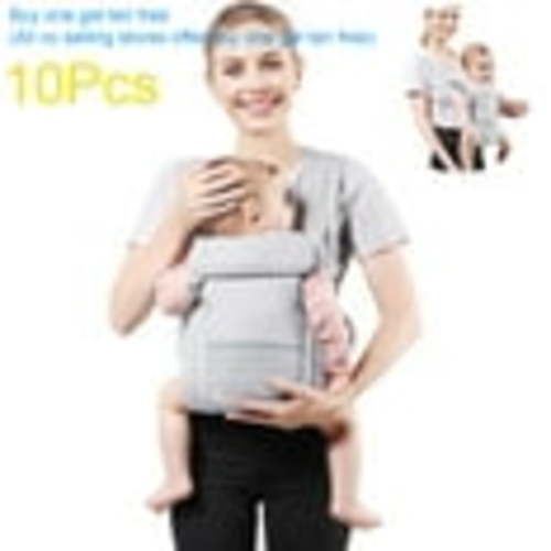 Holytech Baby Carrier Newborn to Toddler, Cozy Baby Wrap Carrier(7-30lbs), Easily Adjustable Toddler Carrier, Lightweight Baby Holder Carrier, Baby Sling Carrier, Grey