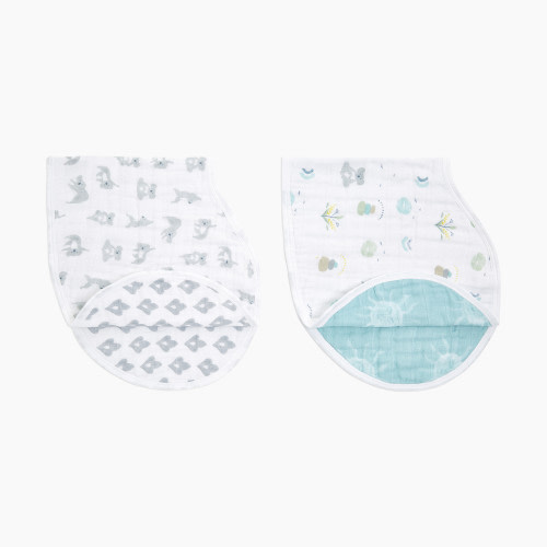 Aden + Anais Classic Cotton Muslin Burpy Bibs (2 Pack) - Now + Zen