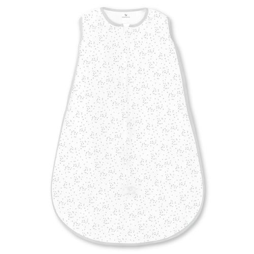 Amazing Baby Cotton Sleeping Sack, Wearable Blanket with 2-way Zipper, Sterling Confetti, Small (0-6 mo)
