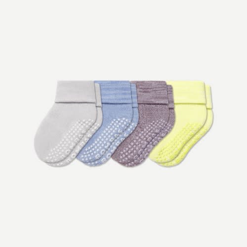 Bombas Baby Gripper Socks 4-Pack | 6-12 Months
