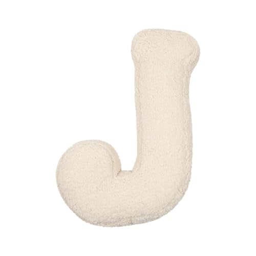 YLOEEIT Letter Pillow English Letters Pillow Soft Initial Throw Cushion Decorative Alphabet Letter Pillows Cozy 26 English Letters Throw Pillow for Living Room Sofa Couch Bed Car Decoration, 40*35*10