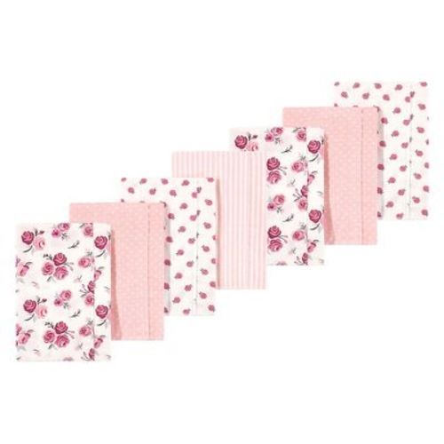 Luvable Friends Hudson Baby Flannel Burp Cloths 7pk