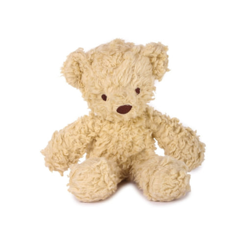 Cream Teddy Bear | Organic, Herbal Dye Teddy Bear 10" | Baby Teddy Bear Toy – Bears for Humanity
