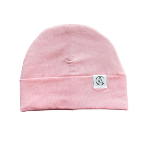 Satin Lined Jersey Beanie-Bubblegum – Aarin & Co.