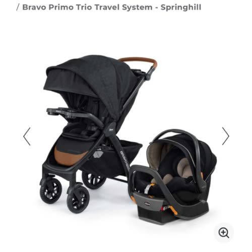 Bravo Primo Trio Travel System - Springhill | Chicco