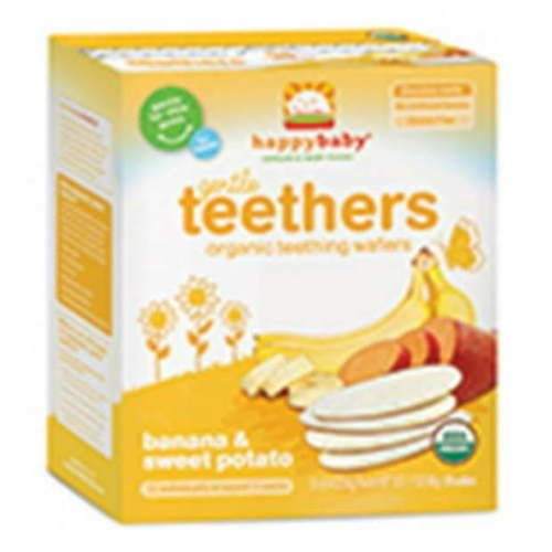 Happy Baby Banana and Sweet Potato Teethers