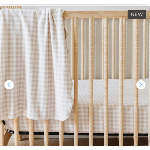 MINKY STRETCH LUXE CRIB SHEETS